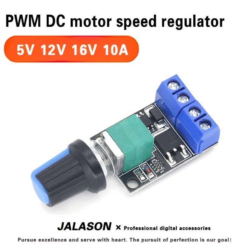 PWM DC Motor Speed Dimmer
