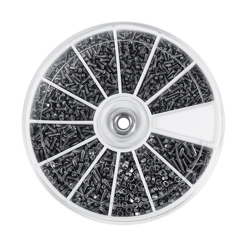 600pcs Stainless Steel Miniature Screw